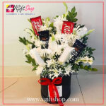 IMPORTED FLOWERS & CHOCOLATES IN BOX