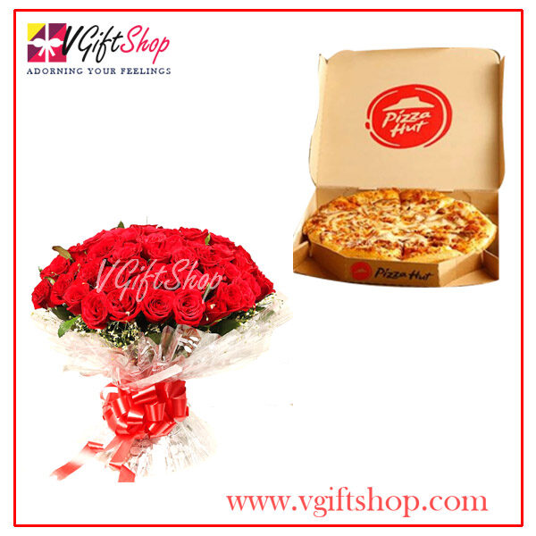 Pizza And Flower
