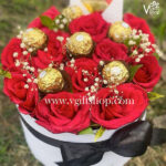 FLOWER CHOCOLATE BASKET